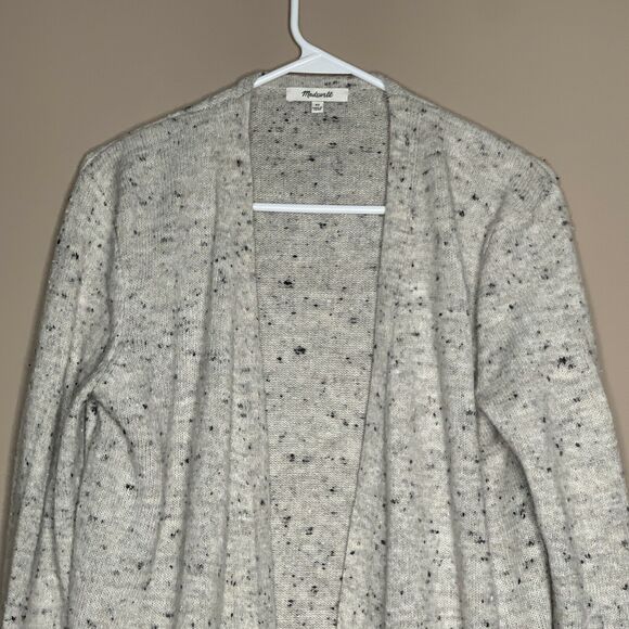 Madewell Gray Donegal Kent Cardigan Sweater Sz XS - Picture 6 of 11